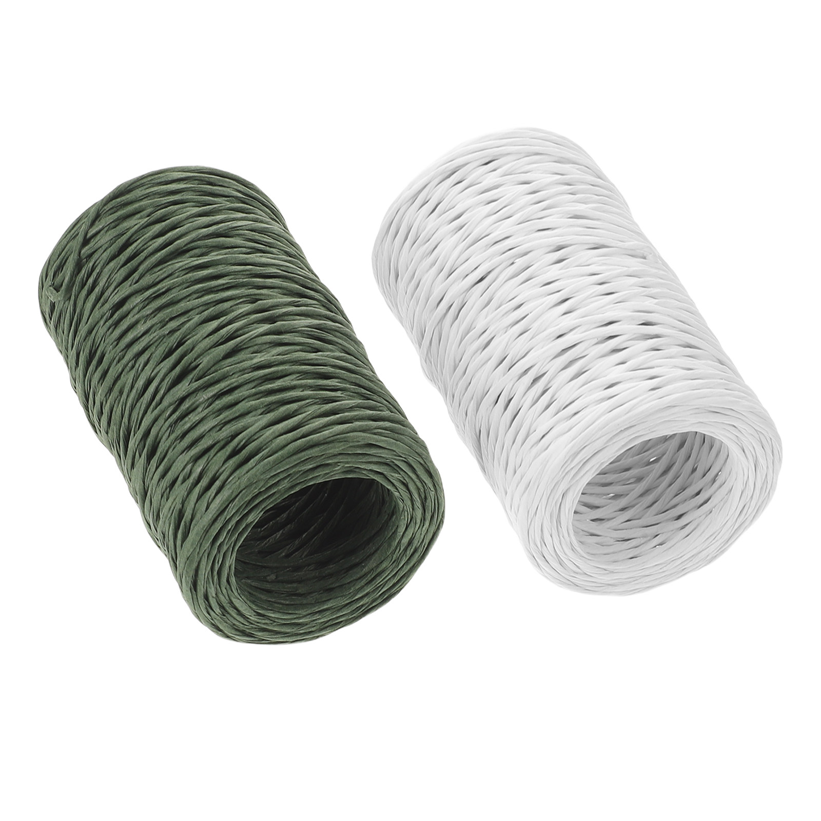Wire Stem Florist - 2 Rollen Papieromwikkelde Bloemistendraad 2Mm 55