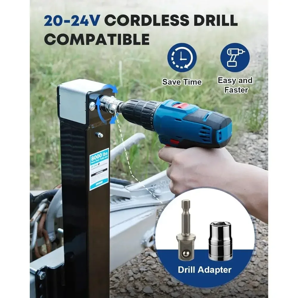 8000 lbs Trailer Jack Heavy Du - B & J Florist Supply Linwood recensie en prijs