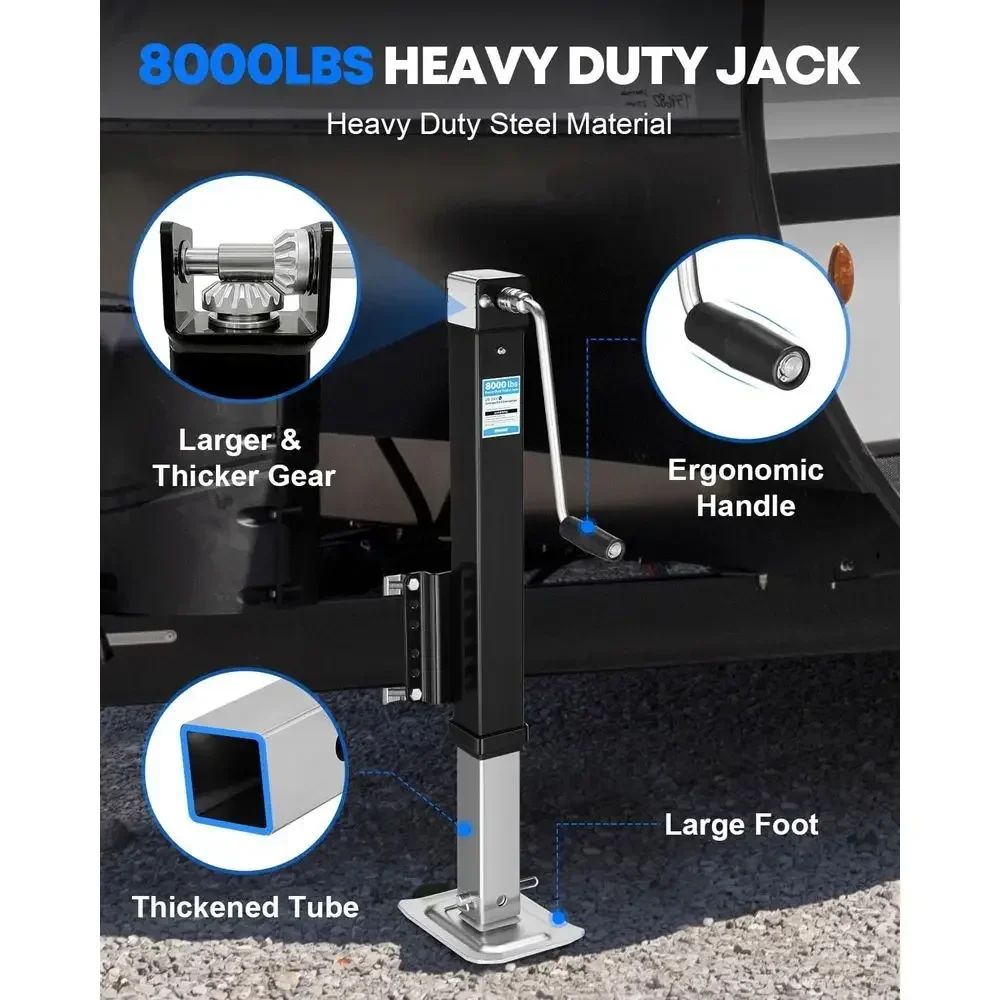 8000 lbs Trailer Jack Heavy Du - B & J Florist Supply Linwood recensie en prijs